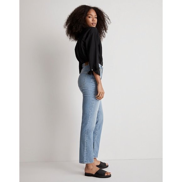 The Perfect Vintage Straight Jean in Ferman Wash 29 - Picture 2 of 5